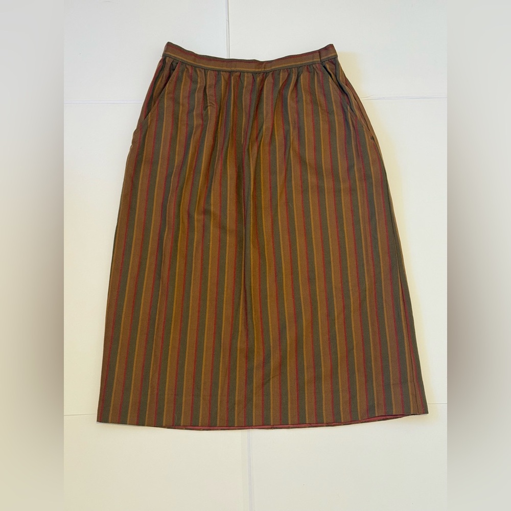Striped Multicolor Women's Skirt